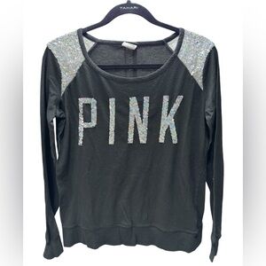 Victoria’s Secret PINK Long Sleeve Tee with Sequin